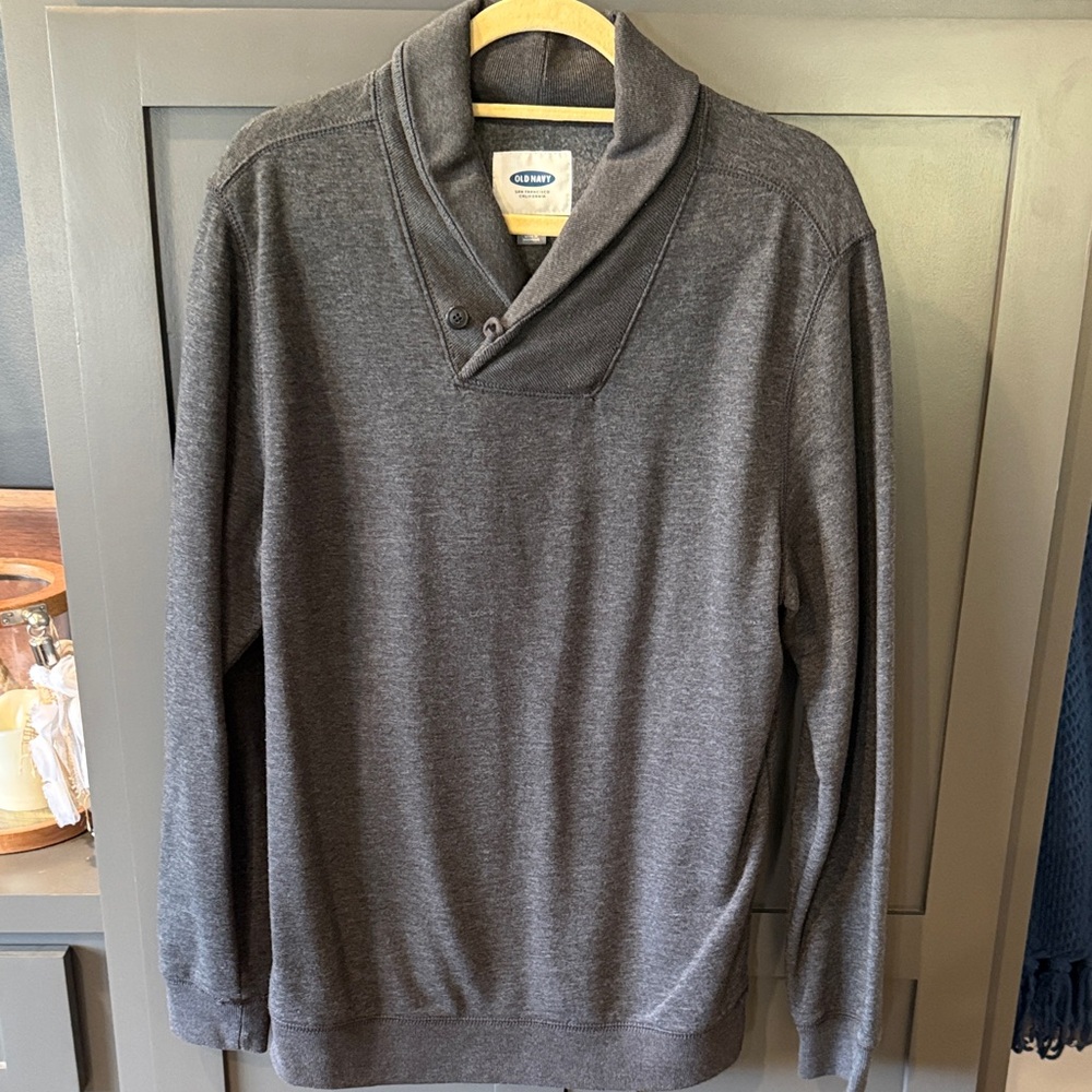 Old Navy Charcoal Turtleneck/Schall neck Sweater